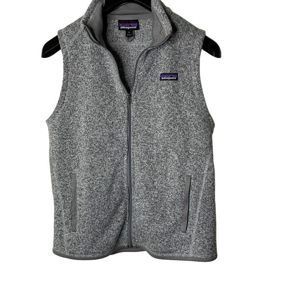 Patagonia Jackets & Blazers - Patagonia Better Sweater Fleece Vest Full Zip Gray Women’s Size Medium